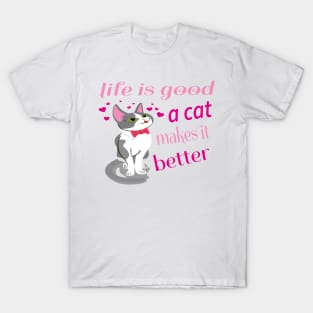 cat lovers- funny cat - kitty - ketten T-Shirt